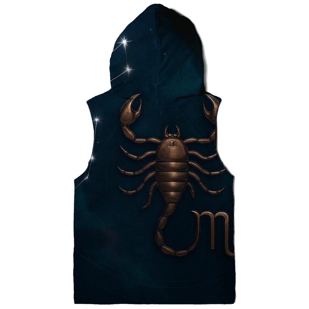 Scorpio Nebula Constellation Portrait custom hoodies