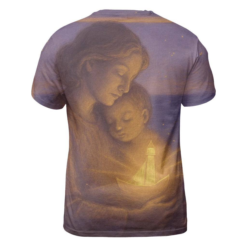 The Everpresent Lighthouse In Her Arms custom all-over print shirts