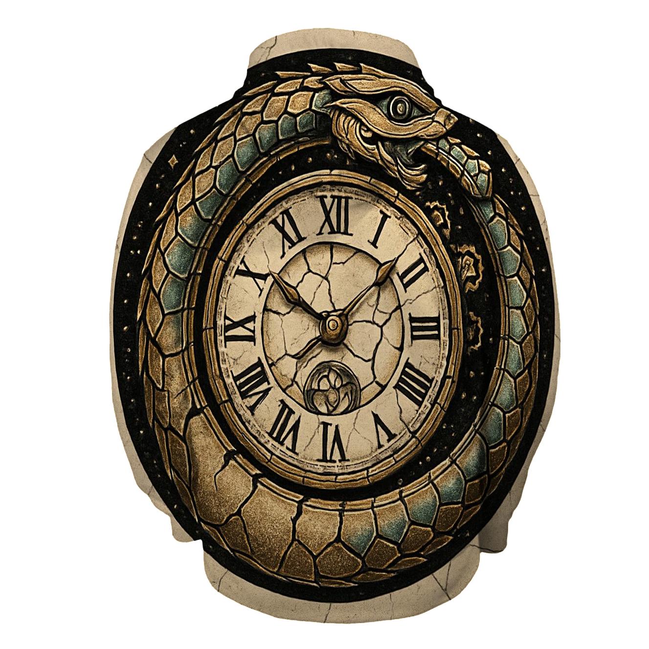 Clockwork Serpent Ouroboros heavyweight hoodies