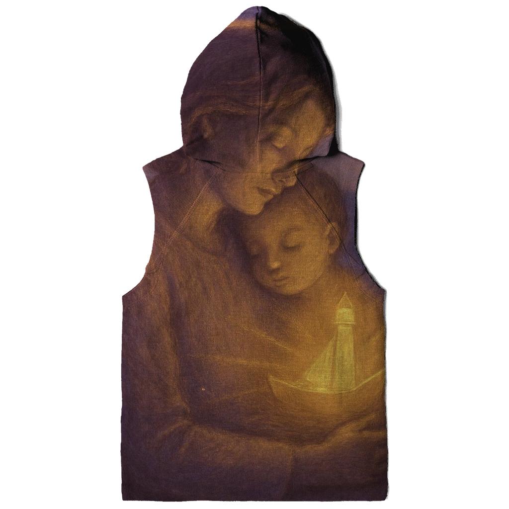 The Everpresent Lighthouse In Her Arms printed hoodies