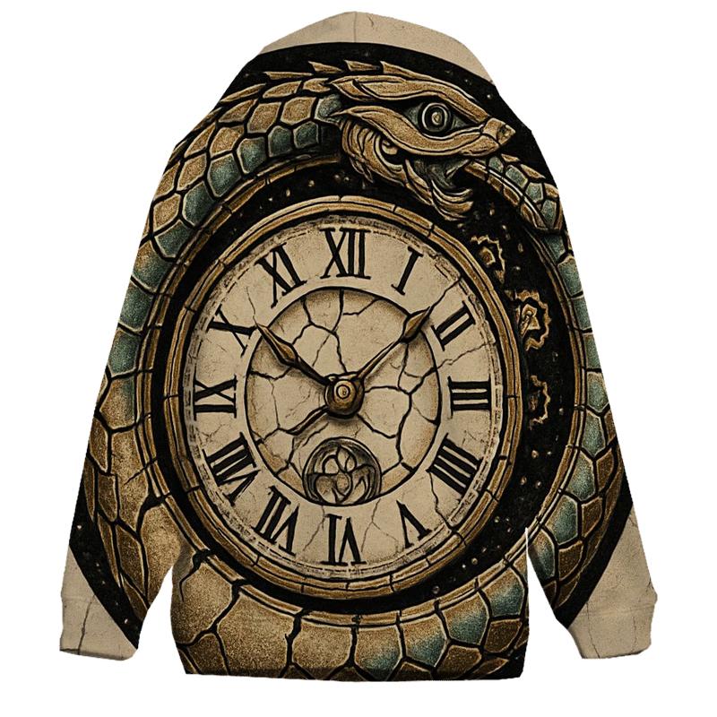Clockwork Serpent Ouroboros hoodies fashion