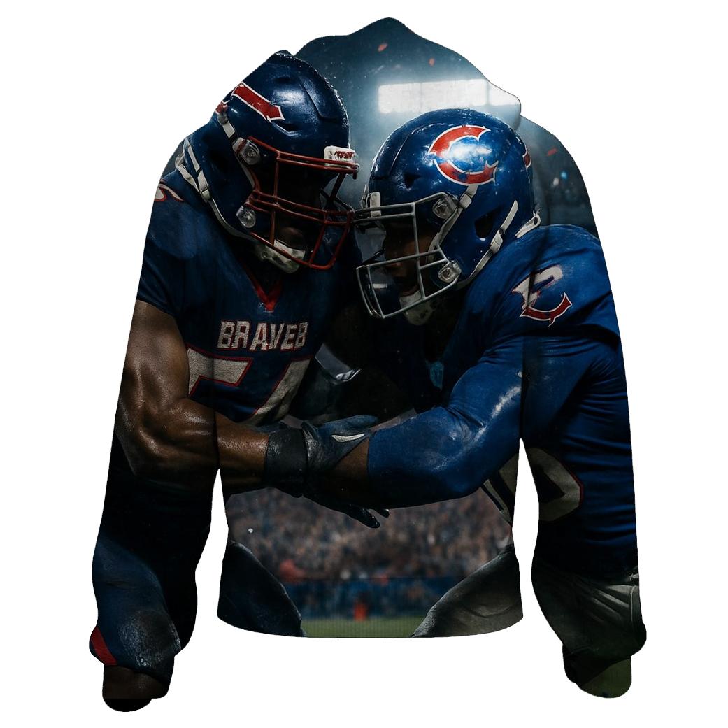 Diamond Clash At Midnight premium hoodies