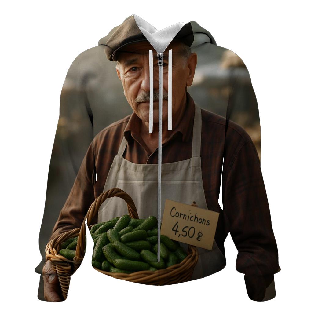 Market Picker With Cornichon Basket hoodie trends