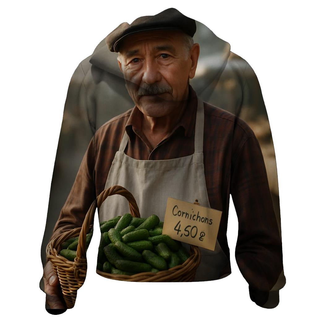 Market Picker With Cornichon Basket hoodie trends