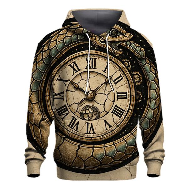 Clockwork Serpent Ouroboros lightweight hoodies
