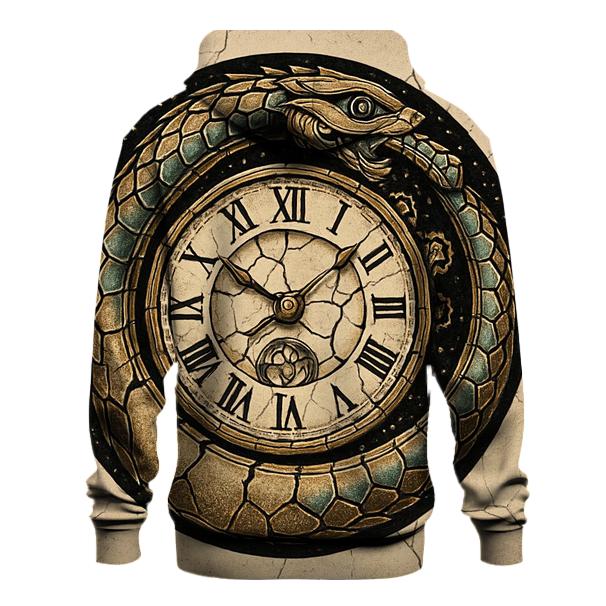 Clockwork Serpent Ouroboros lightweight hoodies