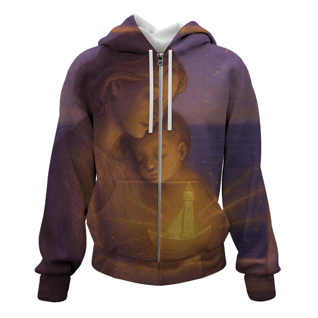 The Everpresent Lighthouse In Her Arms hoodies fashion