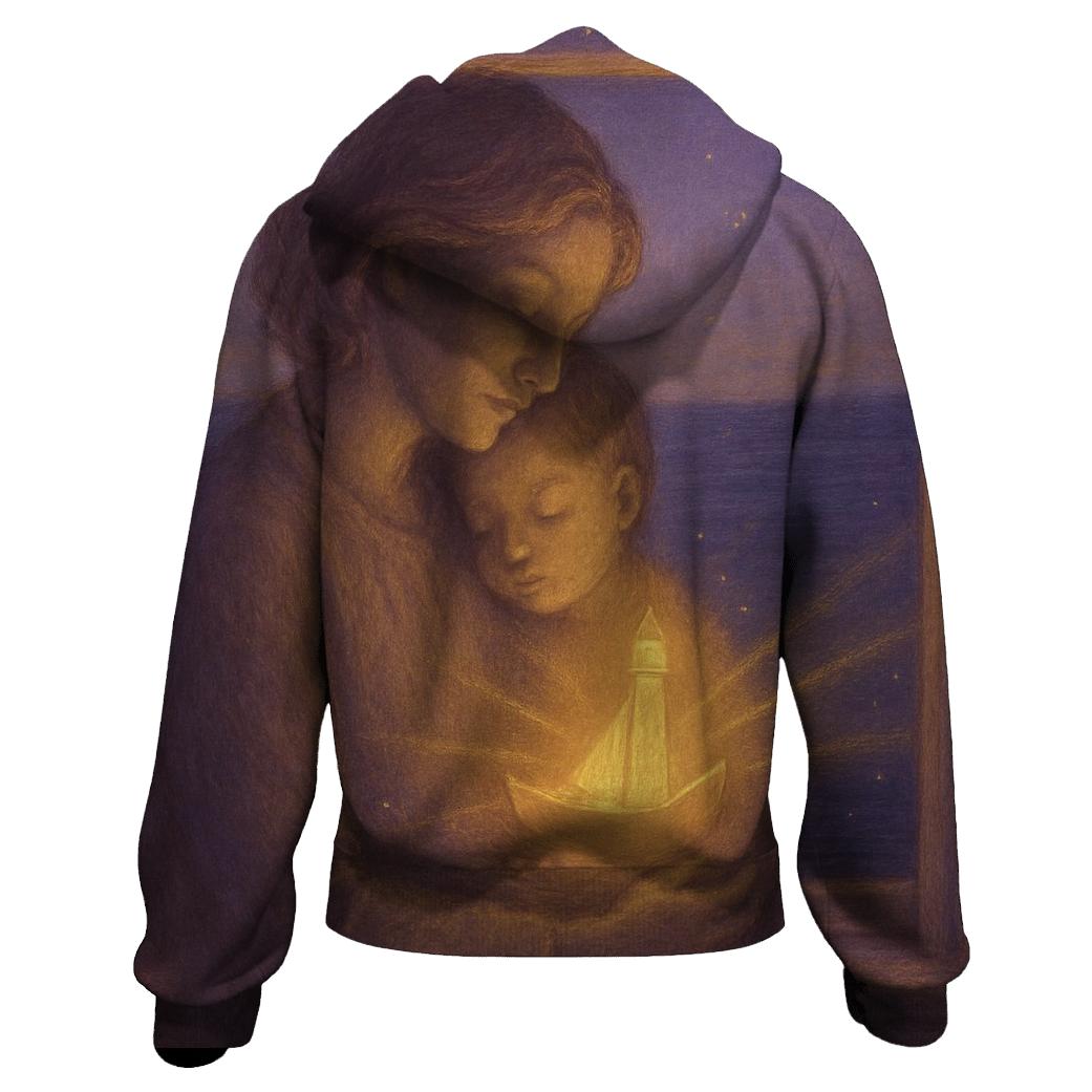 The Everpresent Lighthouse In Her Arms hoodies fashion