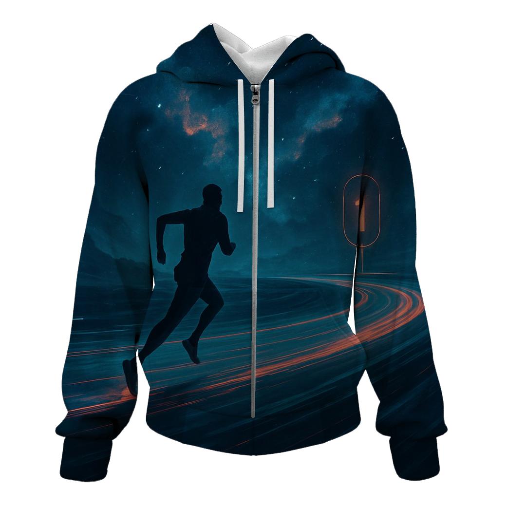 Cosmic Marathon premium hoodies
