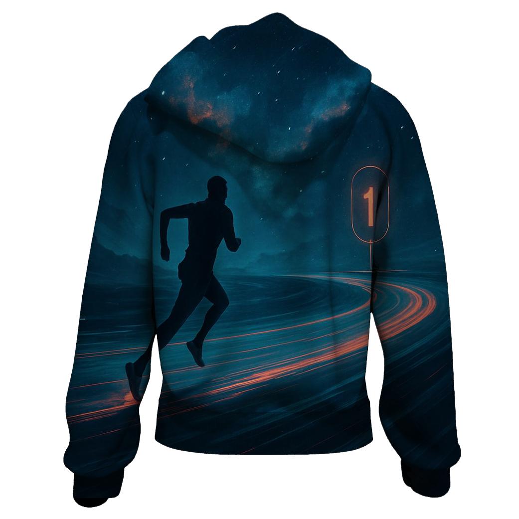 Cosmic Marathon premium hoodies