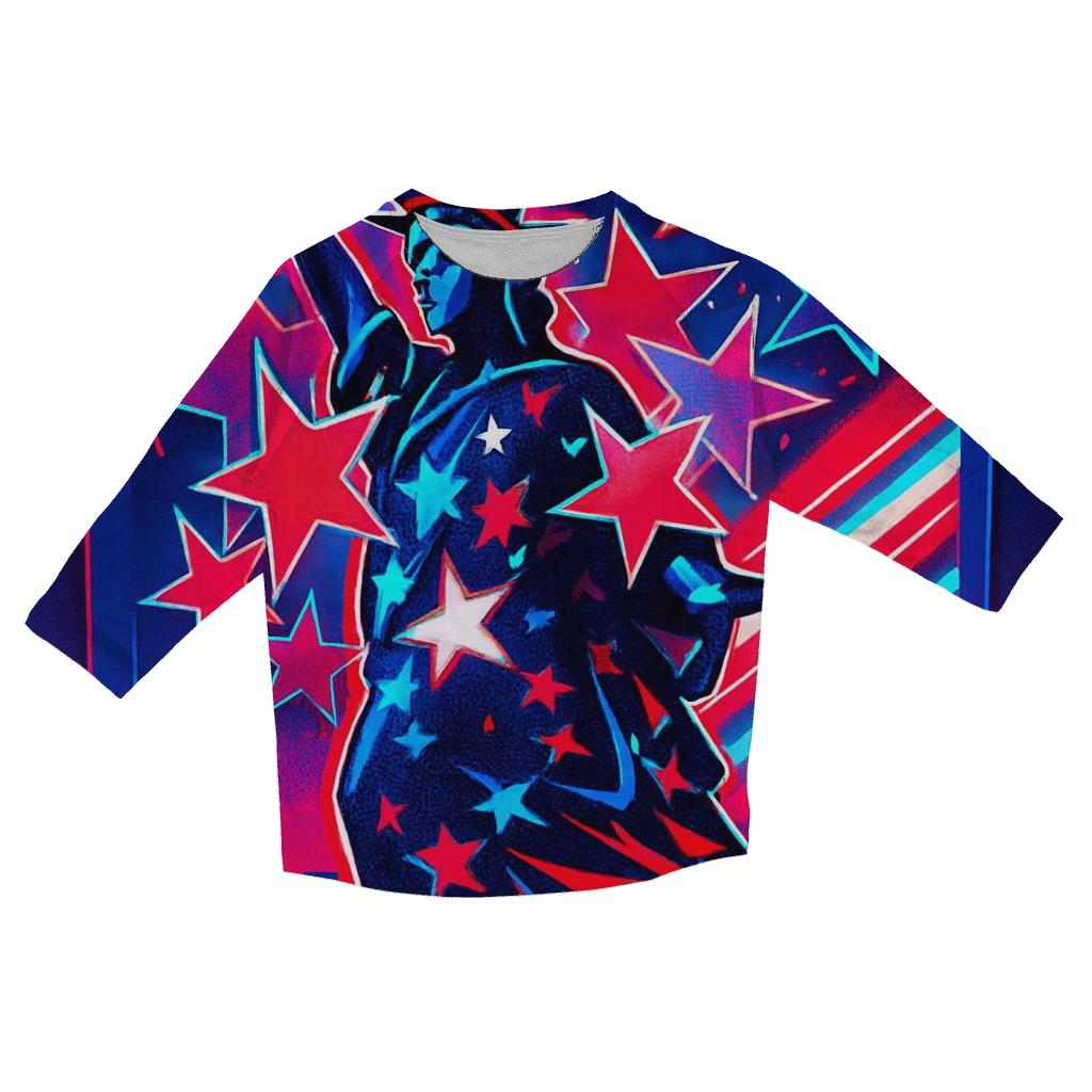 Liberty Neon Mosaic cotton quarter sleeve shirts