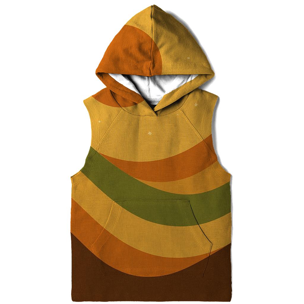 Sunset Groove Waves custom hoodies