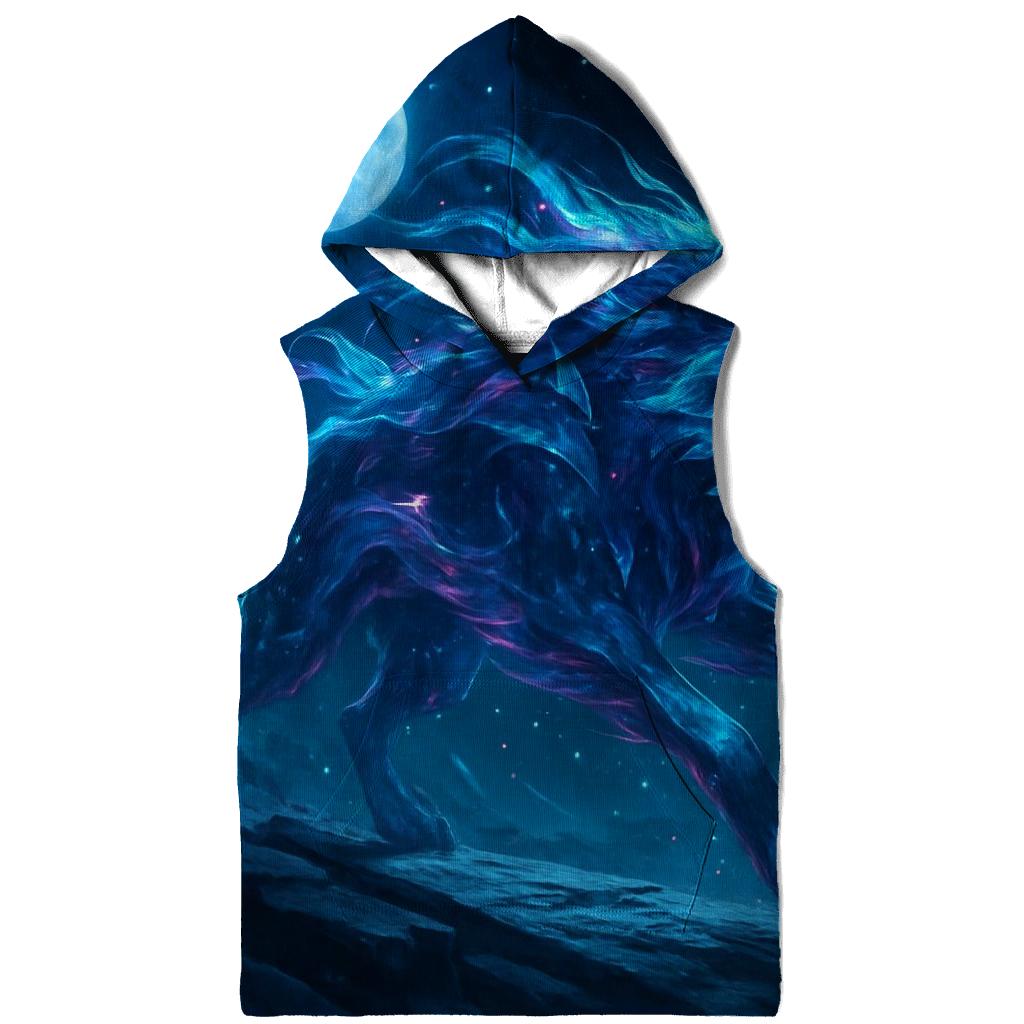 Nebula Trail Wolf zip-up hoodies