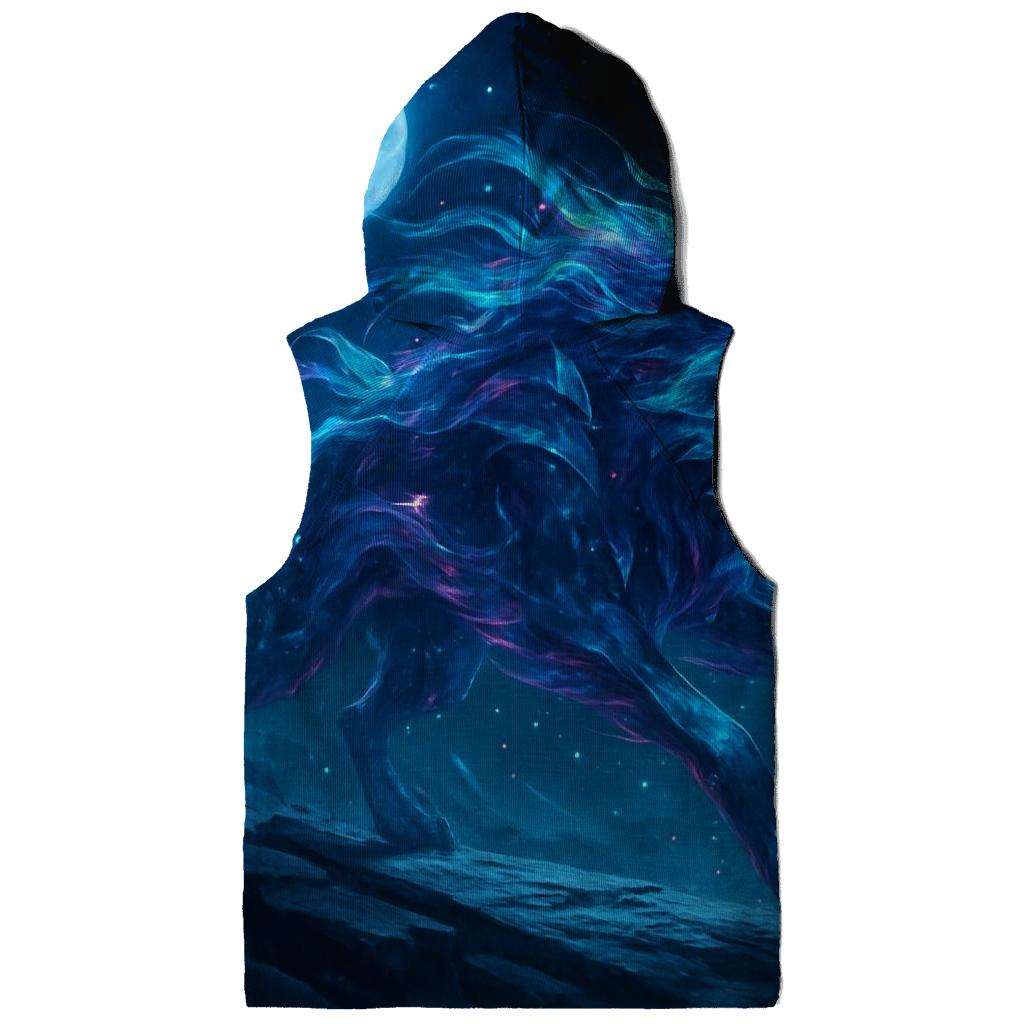 Nebula Trail Wolf zip-up hoodies