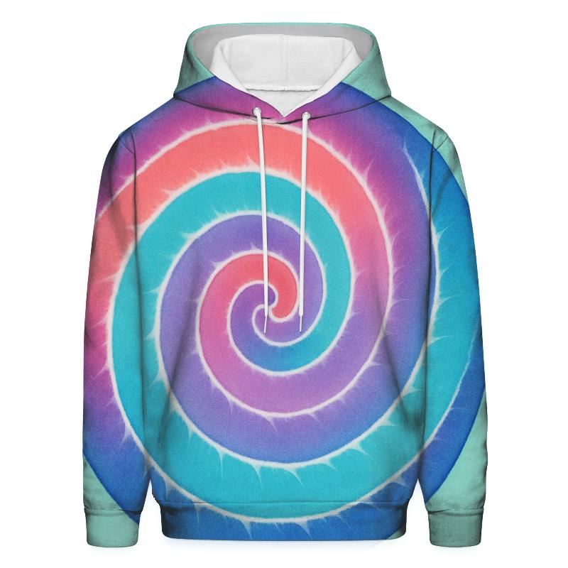 Spiral Nebula Mandala hoodies fashion