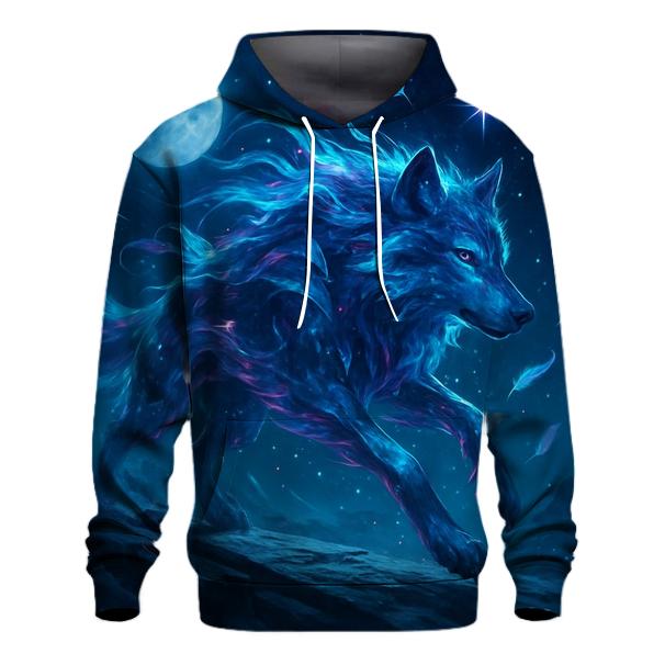 Nebula Trail Wolf lightweight hoodies
