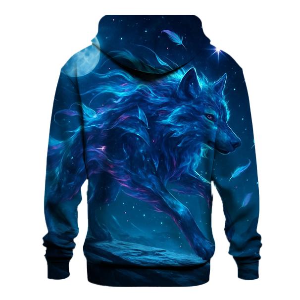 Nebula Trail Wolf lightweight hoodies