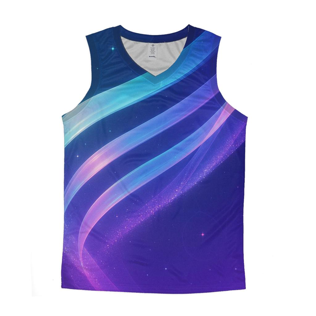 Comet Silk Cascade sports performance tank tops