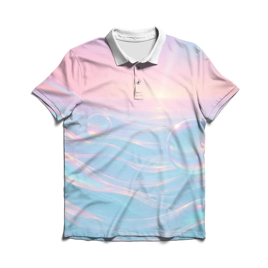 Aurora Liquid Horizon premium cotton polo shirts
