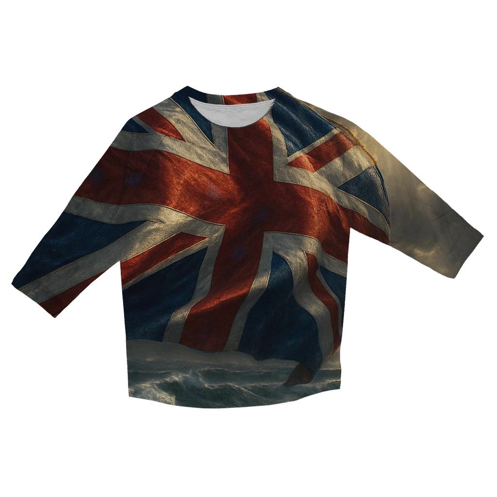 United Kingdom Tidal Standard fashion 3/4 sleeve shirts