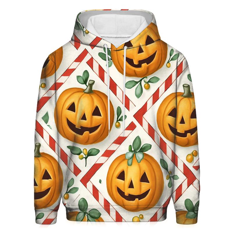 Candy Cane Pumpkin Lattice On Snow White hoodie trends