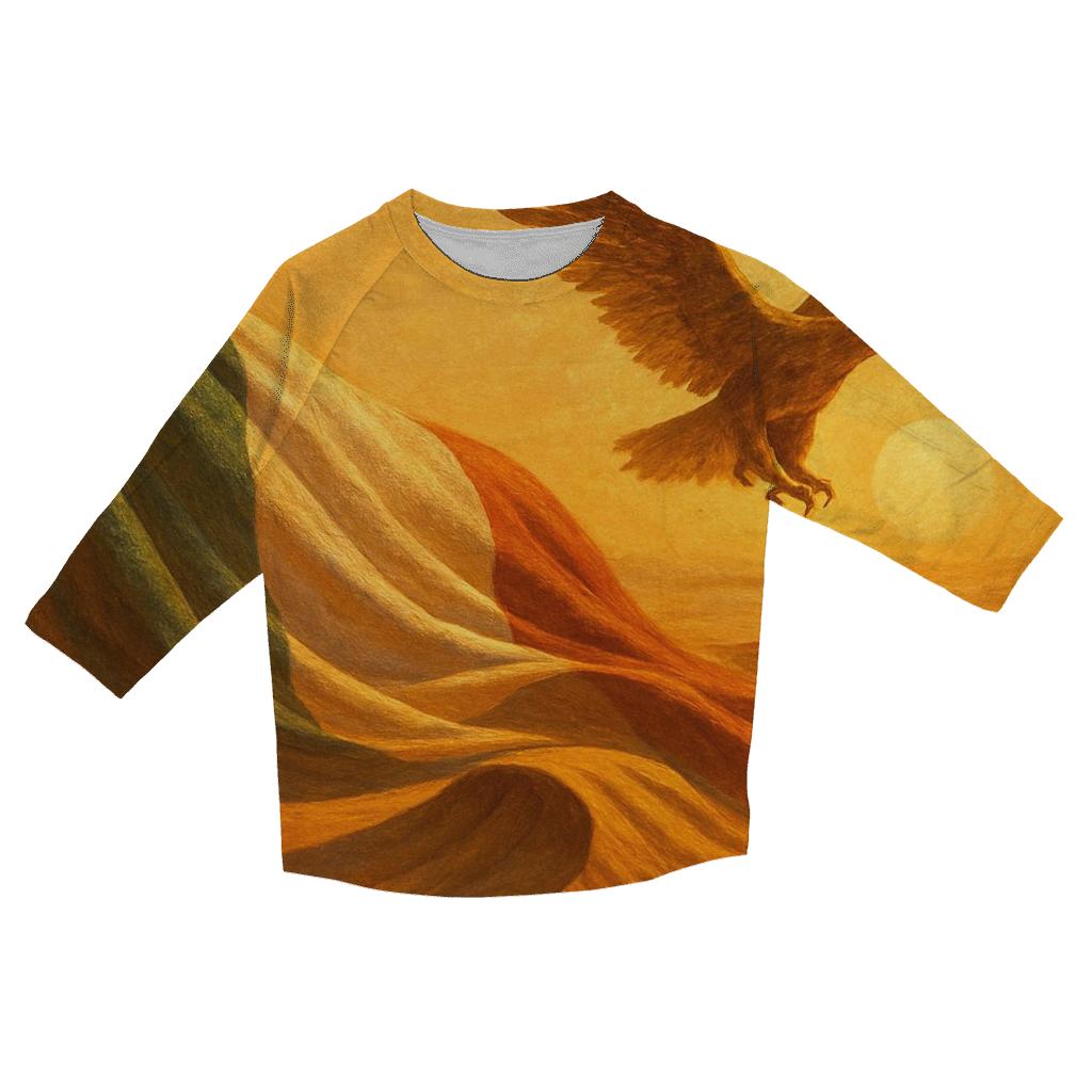 Mexico Desert Wind stylish quarter sleeve tops