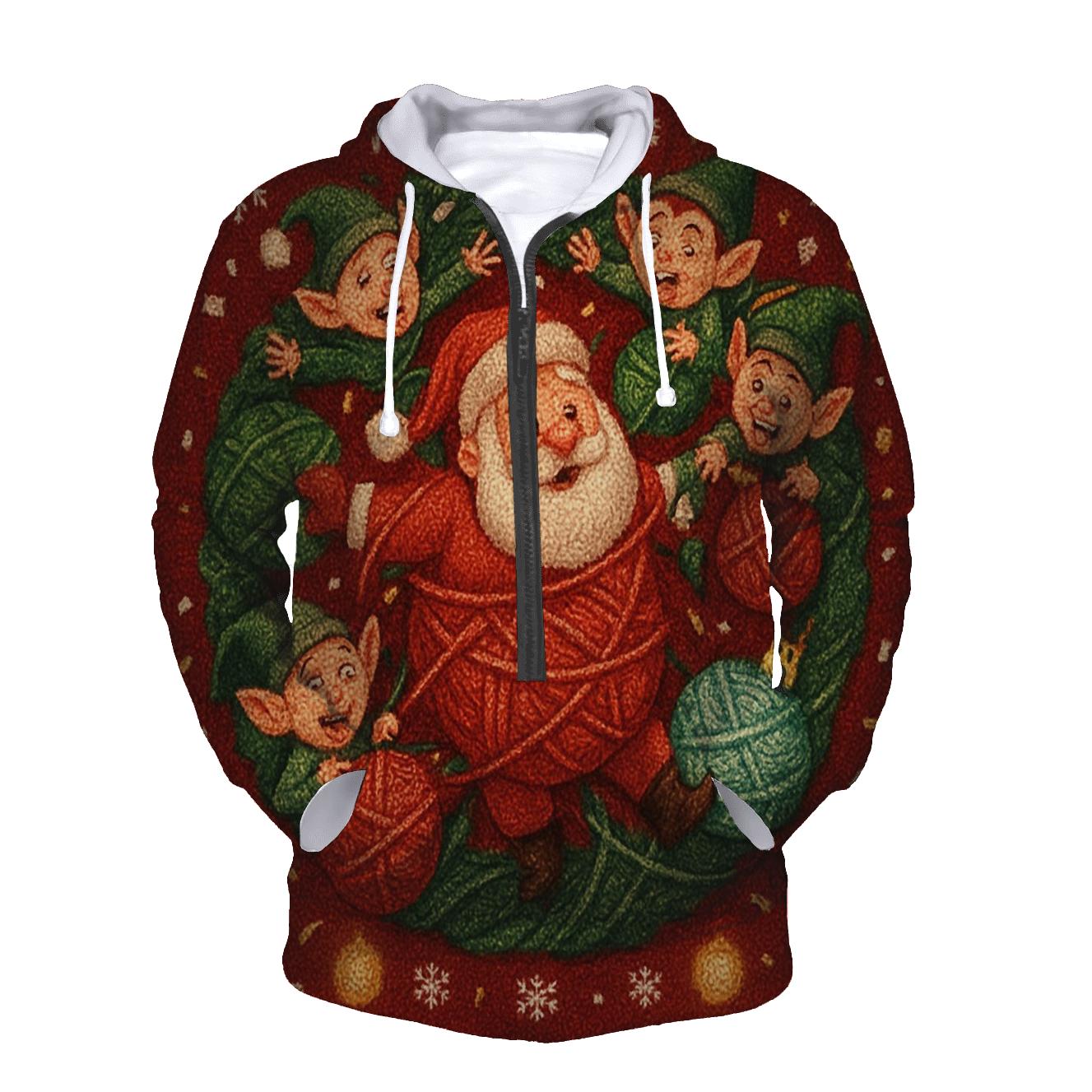 North Pole Knitted Chaos designer hoodies