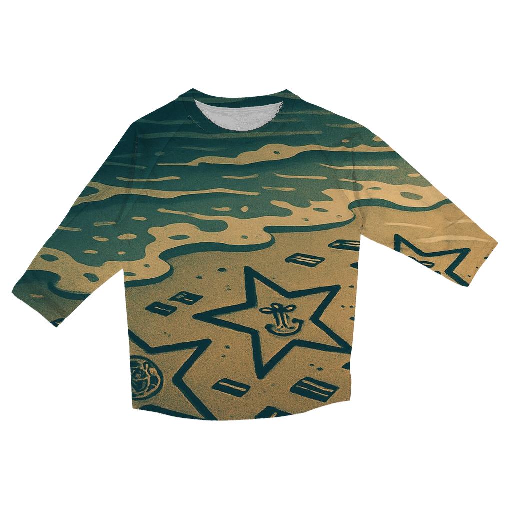 Stars In The Sand cotton quarter sleeve shirts