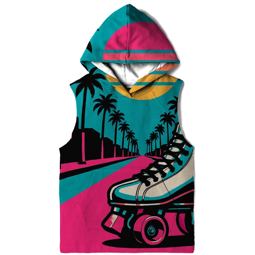 Neon Roller Boulevard graphic hoodies