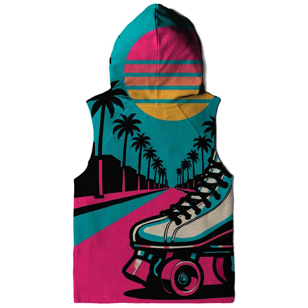 Neon Roller Boulevard graphic hoodies