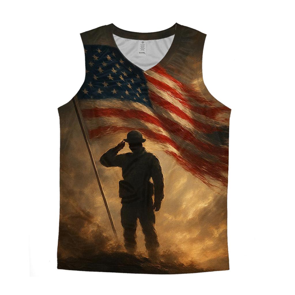 Flaglight Sentinel cotton sleeveless tops