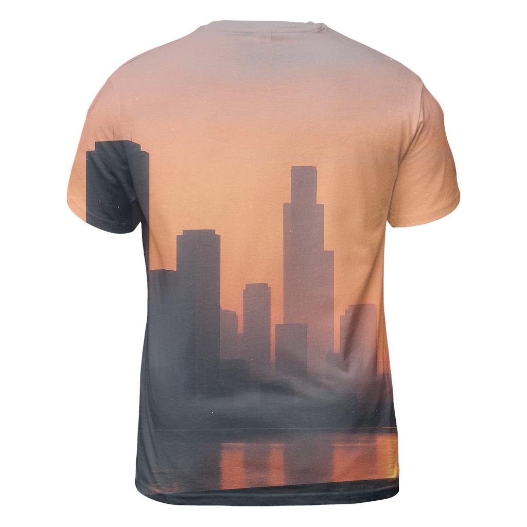 Lavender City Afterglow custom all-over print shirts