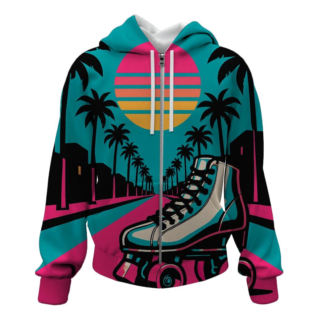 Neon Roller Boulevard hoodie styles