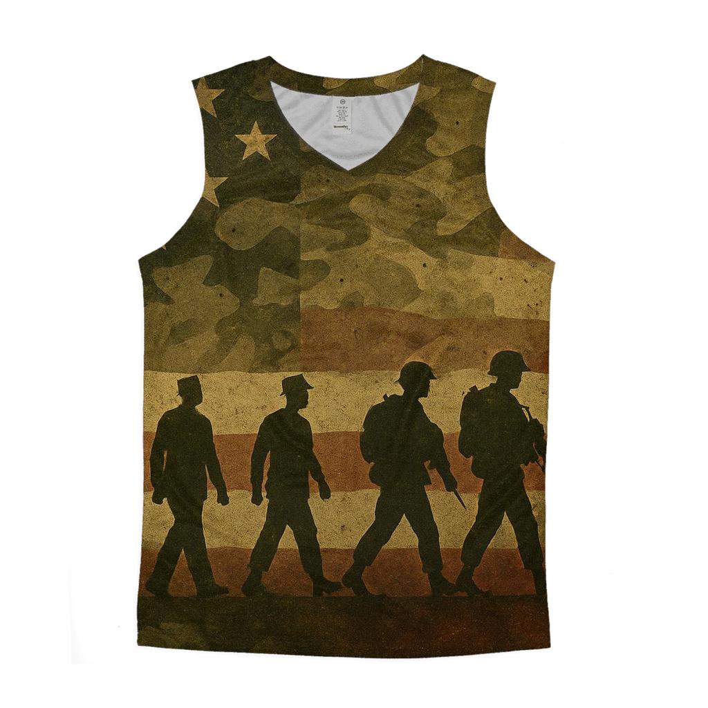 Camouflage Unity Wave designer workout tanks