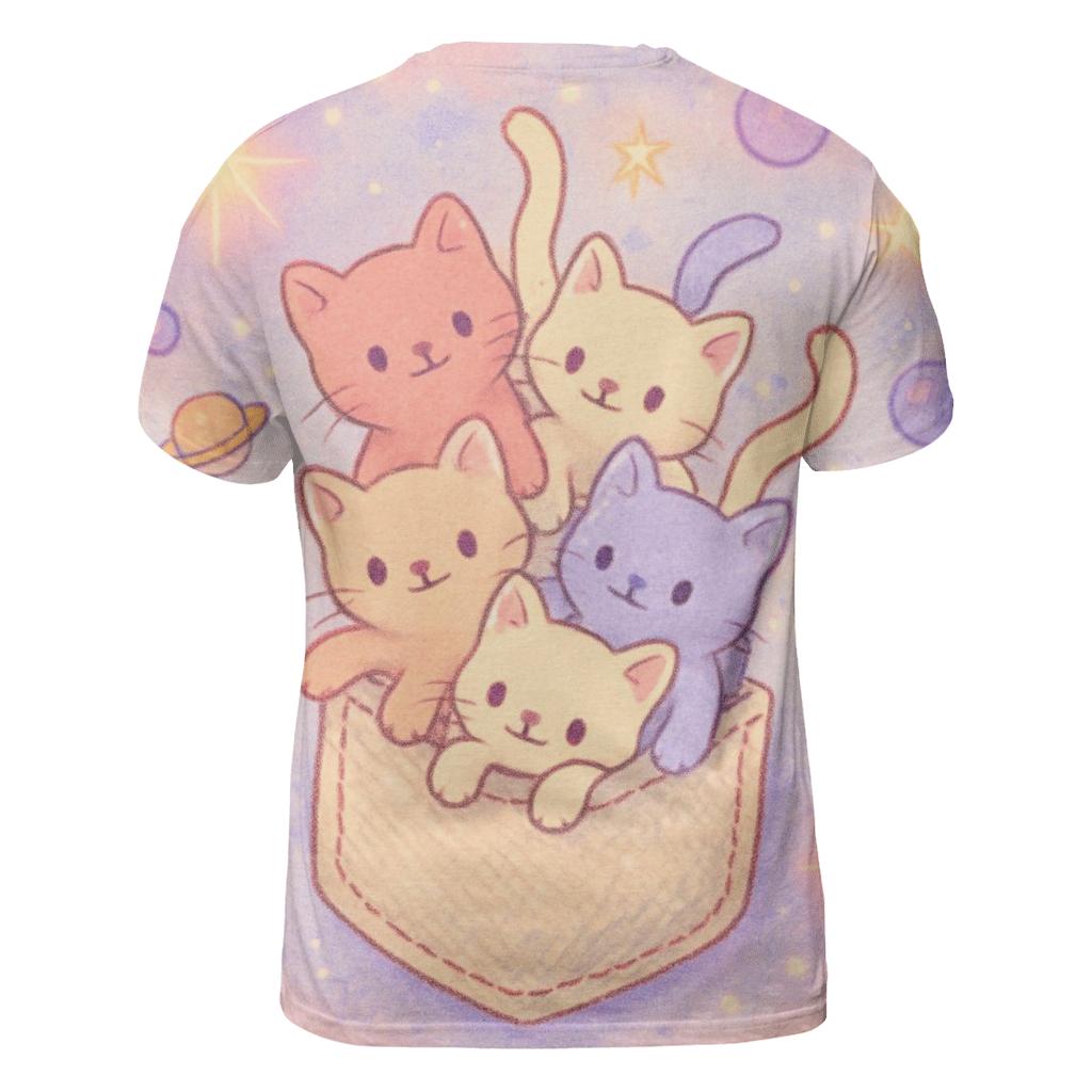 Pocketful Of Stardust Kittens trendy printed shirt styles