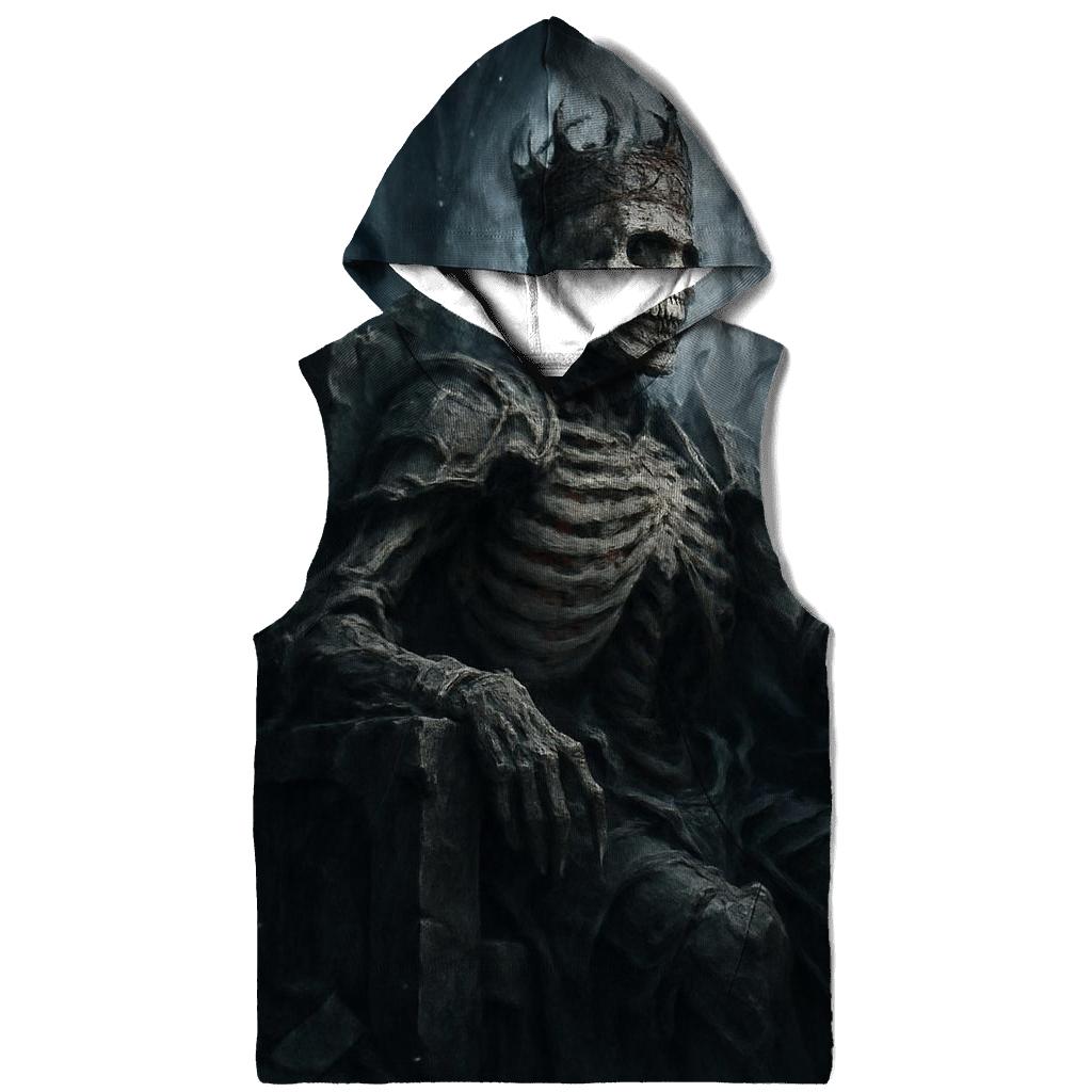 Ashen Throne Of The Skeleton King custom hoodies