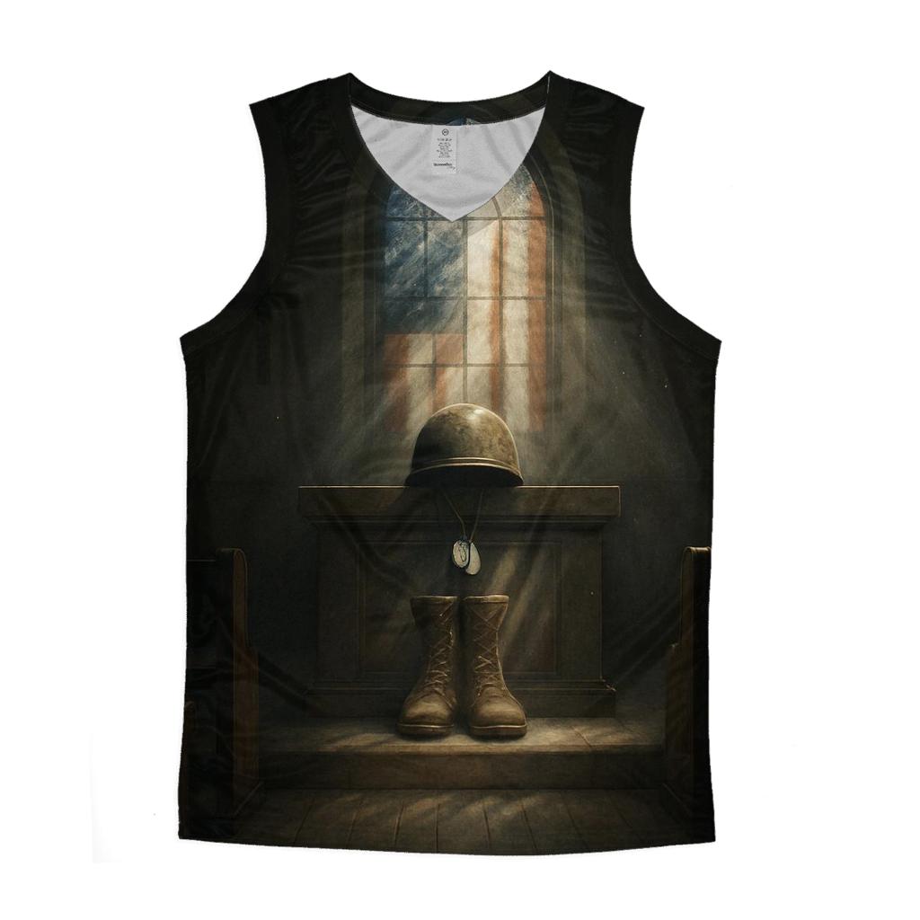 Prayer Over The Stars designer workout tanks