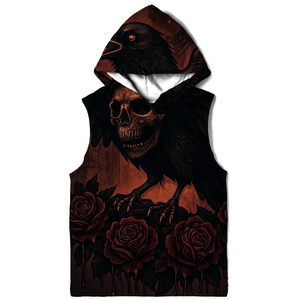 Raven Emperor And The Bleeding Roses pullover hoodies