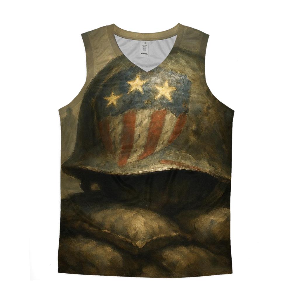 Sentinel Helm Emblem custom tank tops