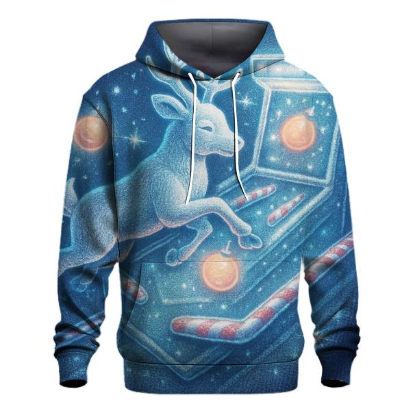 Midnight Reindeer Arcade zip-up hoodies