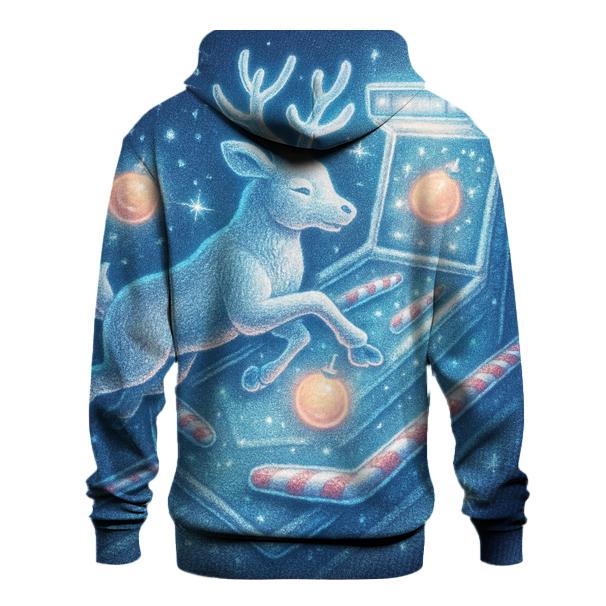 Midnight Reindeer Arcade zip-up hoodies