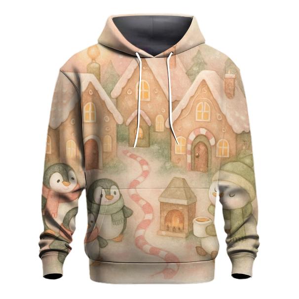 Gingerbread Cottage Sleepover hoodie designs