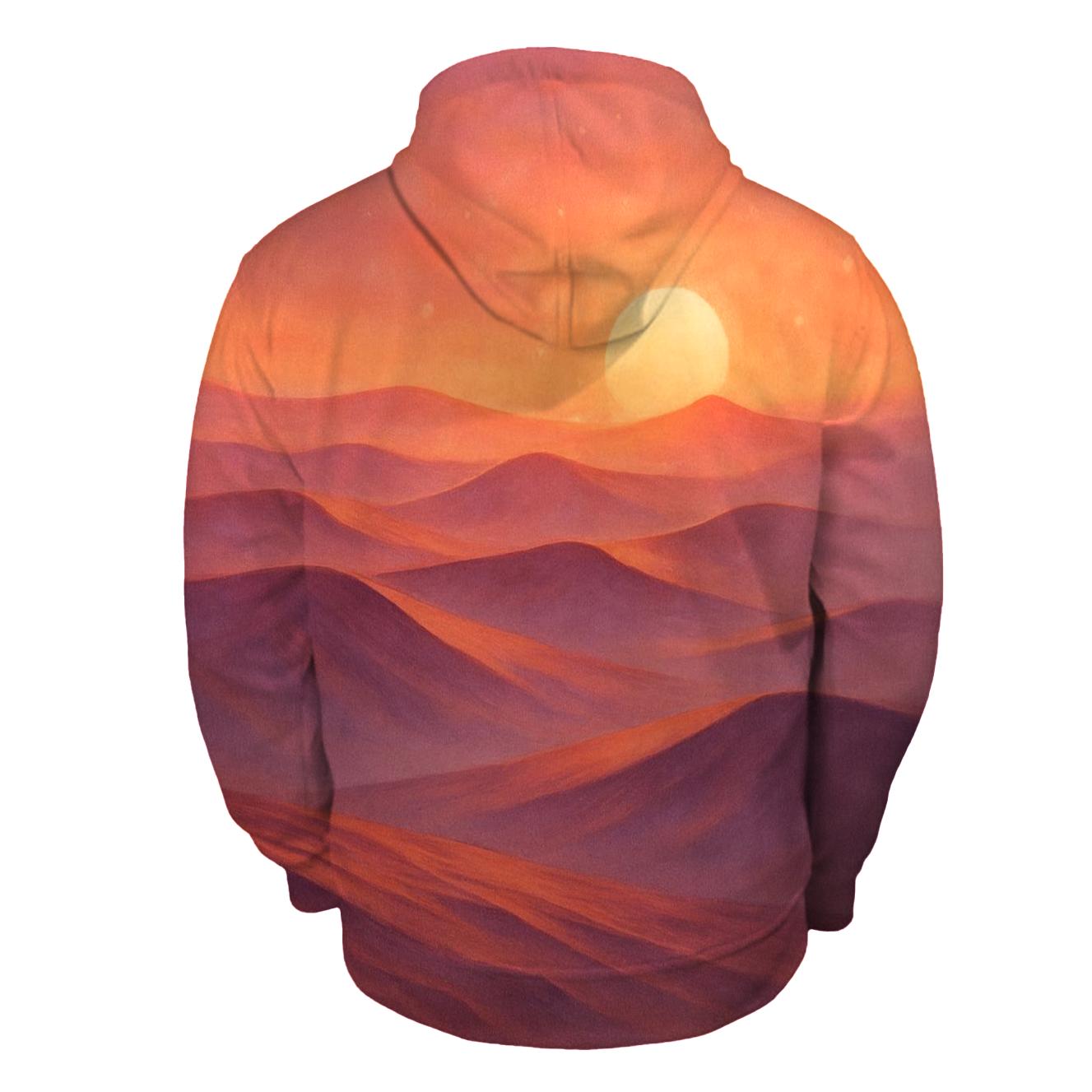 Coral Dune Horizon pullover hoodies