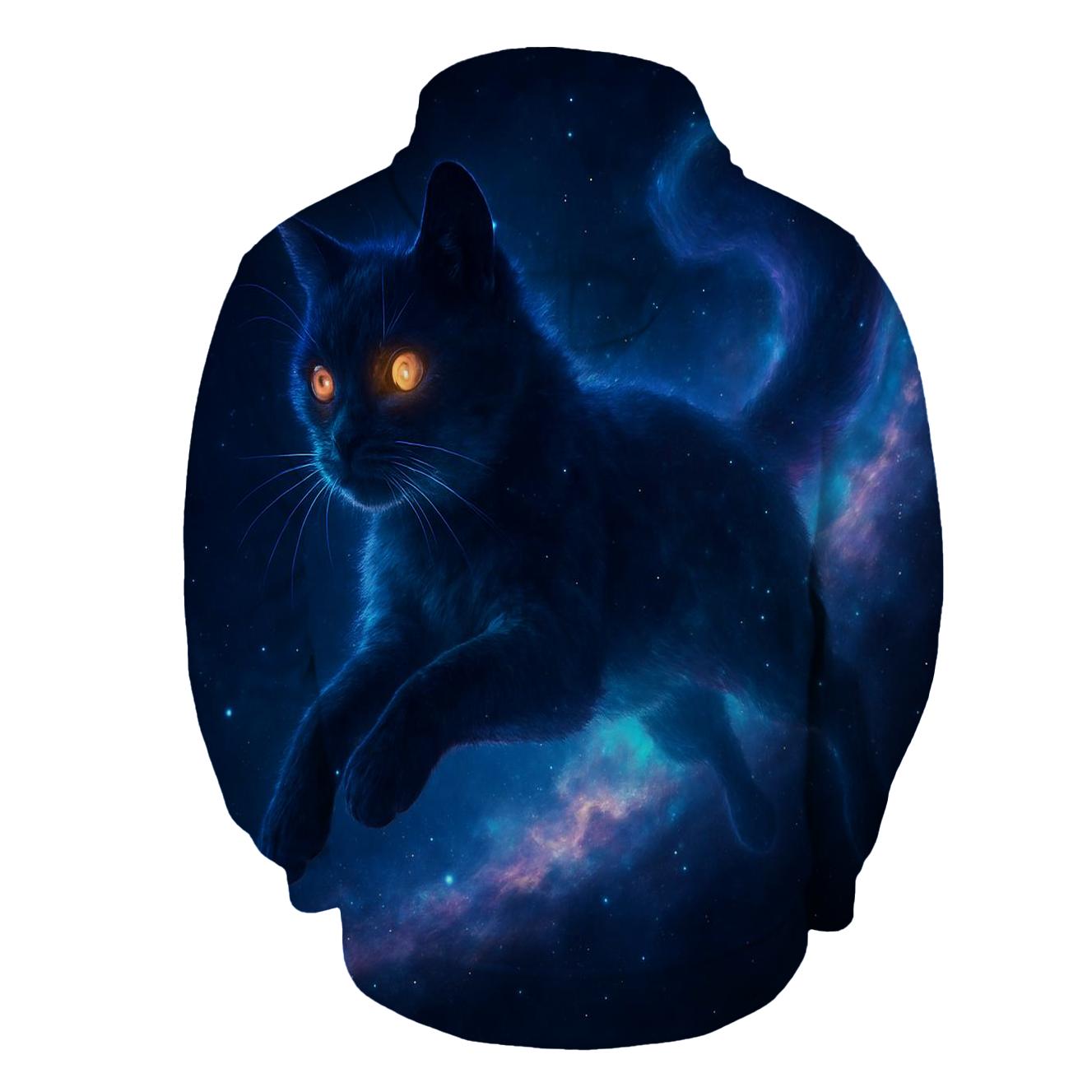 Midnight Nebula Pouncer designer hoodies