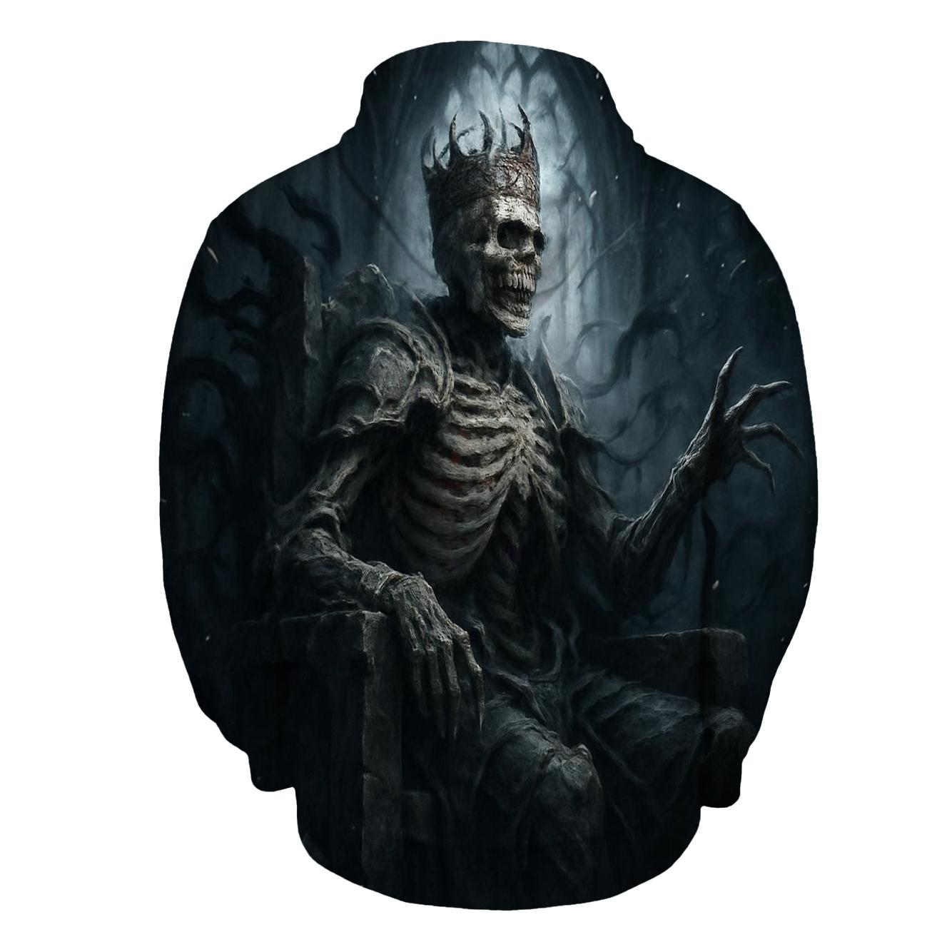 Ashen Throne Of The Skeleton King hoodie trends