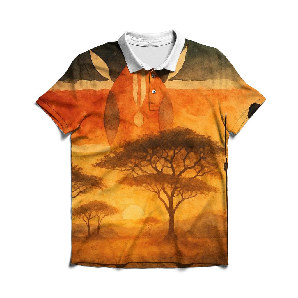 Kenya Horizon personalized polo shirts