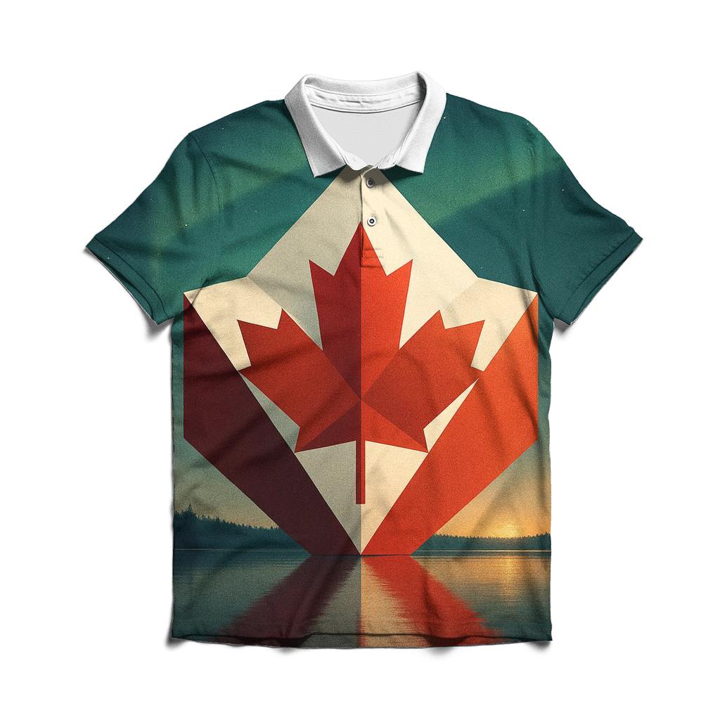 Canada Aurora Standard personalized polo shirts