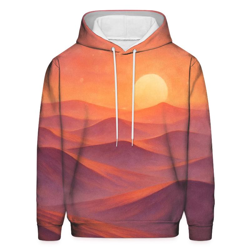 Coral Dune Horizon custom hoodies