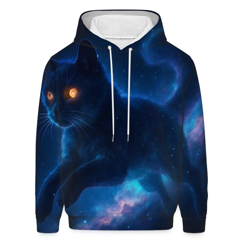 Midnight Nebula Pouncer custom hoodies