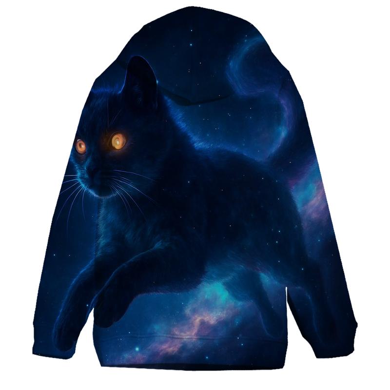 Midnight Nebula Pouncer custom hoodies